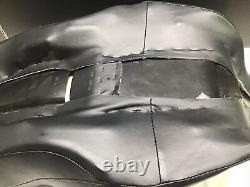 Siège large pour deux personnes Harley OEM 08-17 Touring avec logo Bar & Shield