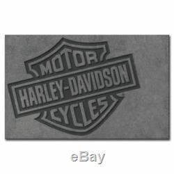 Tapis Large Harley-davidson Bar & Shield 8 'x 5' Hdl-19502 Navires Rapides