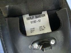 Véritable Harley Davidson Softail Tank Panneau Withpouch Bar & Shield Logo 1984-1997