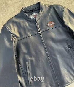 Véritable veste en cuir Harley Davidson 3XL en stock Bar & Shield 98112-06VM comme neuve