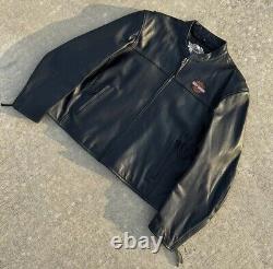 Véritable veste en cuir Harley Davidson 3XL en stock Bar & Shield 98112-06VM comme neuve