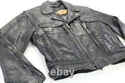 Veste En Cuir Harley Davidson Homme L Noir Nevada 98122-98vm Bar Shield Liner