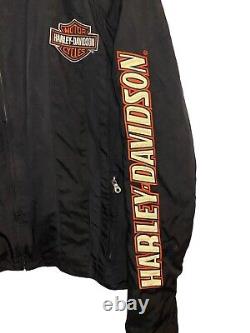 Veste Harley Davidson en nylon pour homme avec ceinture Bar & Shield, taille 2XL