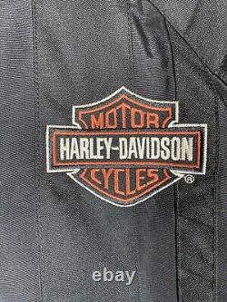 Veste Harley Davidson pour homme en nylon avec ceinture Bar & Shield, taille 2XL Biker.