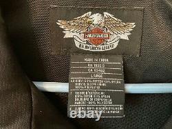 Veste Noire Harley Davidson Réfléchissant Bar & Shield Féminin Taille L 98145-03vw