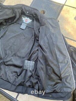 Veste de moto rembourrée/imperméable/tête de mort/Bar & Shield Harley Davidson pour homme taille 2XL