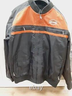 Veste décontractée pour homme Harley-Davidson, Moto Ride Bar & Shield, noire 98553-15VM