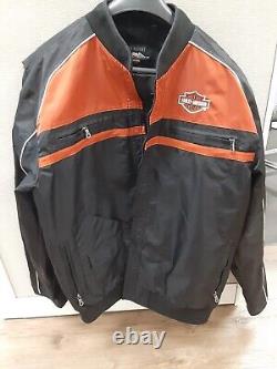 Veste décontractée pour homme Harley-Davidson, Moto Ride Bar & Shield, noire 98553-15VM