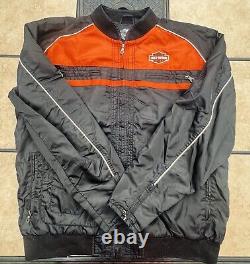 Veste décontractée pour homme Harley-Davidson Moto Ride Bar & Shield noire 98553-15VM en nylon