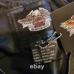 Veste en cuir Harley-Davidson Women's American Legend Bar & Shield LG 98150-06VW