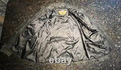 Veste en cuir Harley Davidson vintage pour femme/Bar & Shield/taille 1W (LG-XL)