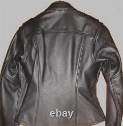 Veste en cuir lourd Harley Davidson MEDIUM STOCK Bar & Shield 98112-06VW comme neuve