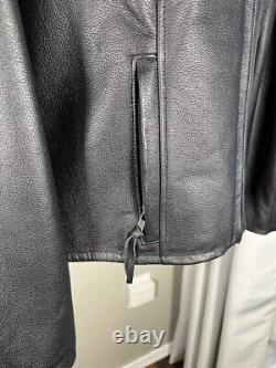 Veste en cuir lourd Harley Davidson MEDIUM STOCK Bar & Shield 98112-06VW comme neuve