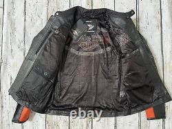 Veste en cuir noir Harley Davidson pour homme avec logo classique Bar&Shield L 98014-10VM