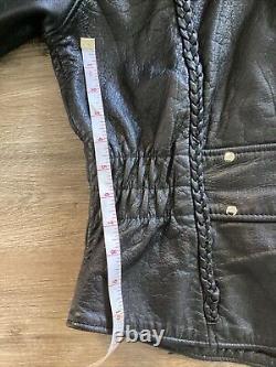 Veste en cuir pour femmes Harley Davidson Bar And Shield taille XL