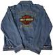 Veste En Denim Harley Davidson Pour Hommes Bar & Shield 99040-08vm L Difficile à Trouver