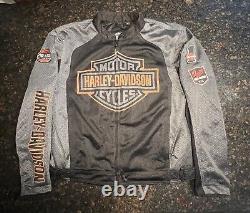 Veste en maille avec logo Bar & Shield Harley Davidson pour hommes, taille XL 98233-13VM