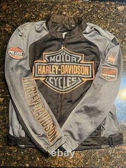 Veste en maille avec logo Bar & Shield Harley Davidson pour hommes, taille XL 98233-13VM