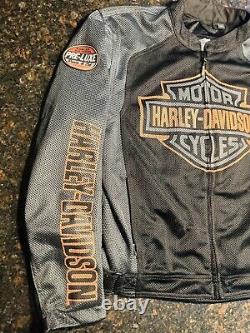 Veste en maille avec logo Bar & Shield Harley Davidson pour hommes, taille XL 98233-13VM