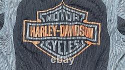 Veste en maille avec logo Bar & Shield et armure pour homme Harley Davidson taille S