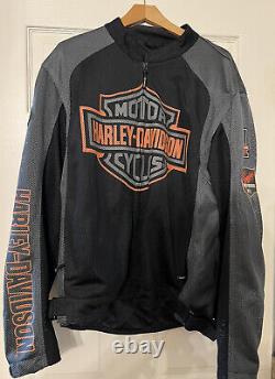 Veste en maille avec logo Bar & Shield pour homme Harley Davidson, taille X Large, référence 98233-13VM