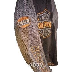 Veste en maille avec logo Bar & Shield pour homme Harley Davidson, taille large