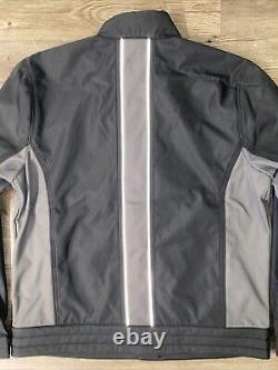 Veste en tissu soft shell noir tissé pour hommes Harley Davidson Bar & Shield taille XL NEUVE