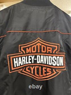 Veste noire Harley-Davidson pour homme Timeless Bar & Shield Taille 4X NWT