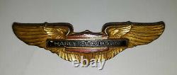 Vintage Harley Davidson Wings Pin Bar & Shield Hd Wing Pin Vintage