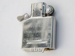 ZIPPO RARE DE 1997 HARLEY DAVIDSON VINTAGE EN ÉTAIN BAR & SHIELD AVEC AIGLE