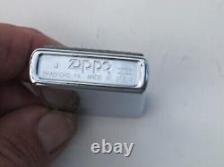 ZIPPO vintage pour briquet Harley Davidson en chrome avec blason en étain et aigle rare