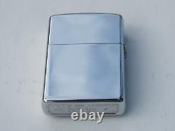 ZIPPO vintage pour briquet Harley Davidson en chrome avec blason en étain et aigle rare